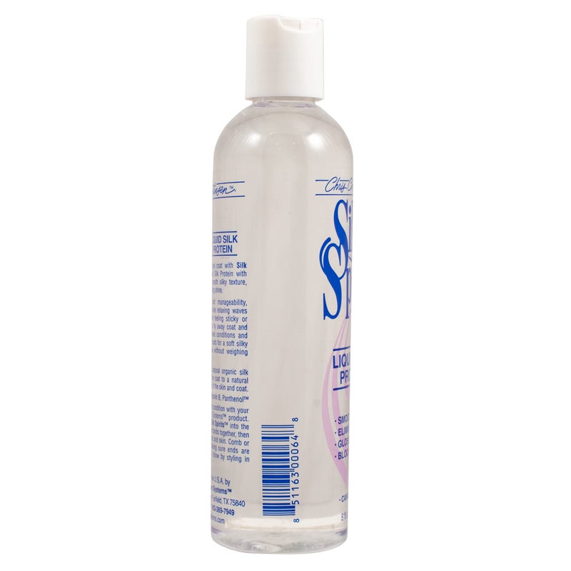 Chris Christensen Silk Spirits Liquid Protein, Smooth and Silky, Eliminate Frizz, Glossy Shine, Black Statis, Dog Conditioner, Groom Like a Professional, 8 oz - Image 3