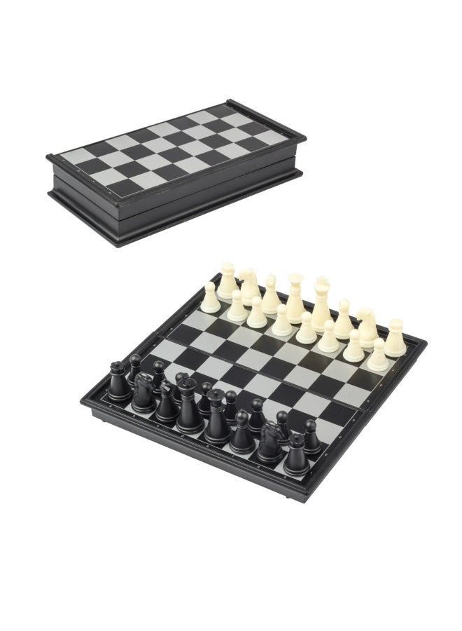 Chess Suit Foldable Chessboard Magnetic Chess Piece Student Children Training Adult Large Multiple Sizes-Color:Magnetic Chess-Specification:Chessboard - Image 1