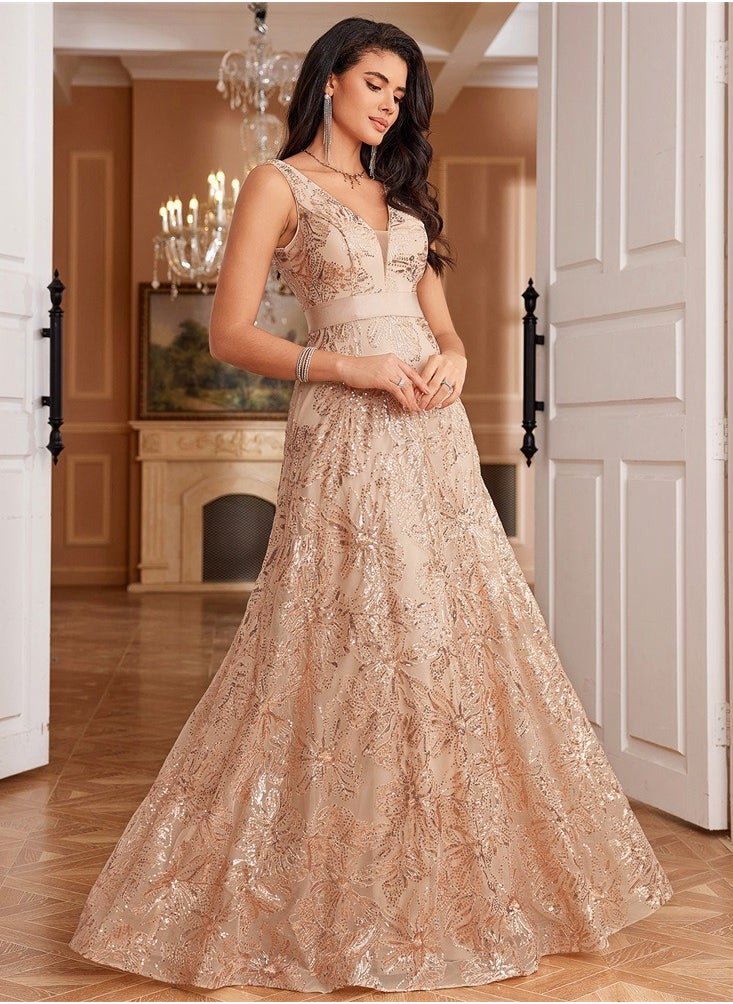 Madam Uniq Embroidered A-Line Dress  - Image 3
