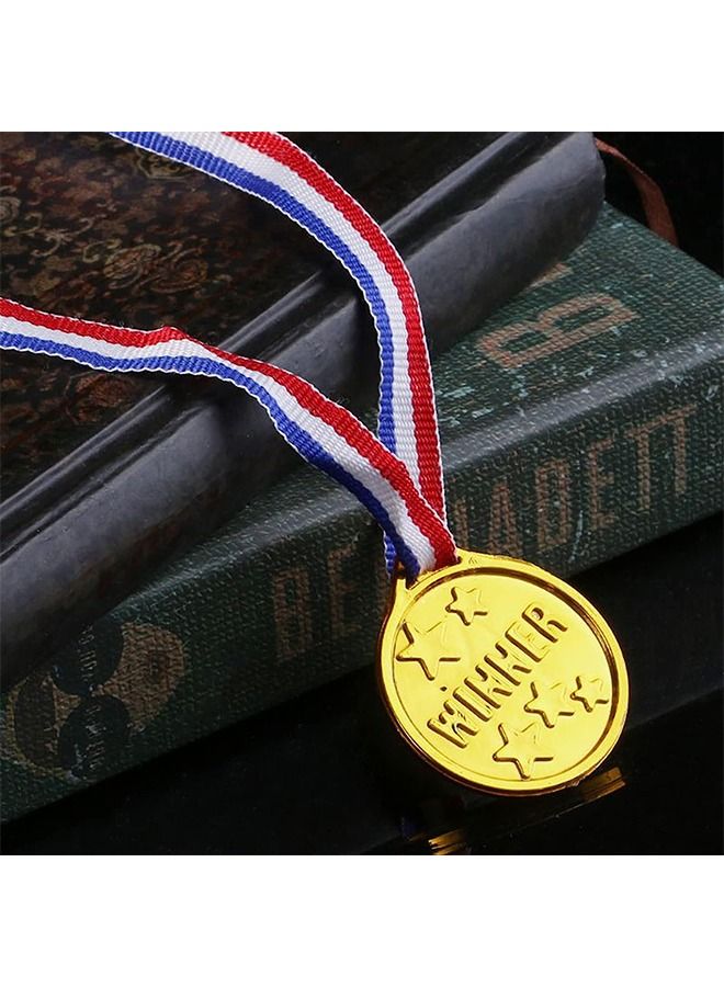 Plastic Medals 20pcs Winning Medals Kids Party Medals for Athletic Games Competition Times Party Decorations - Image 5