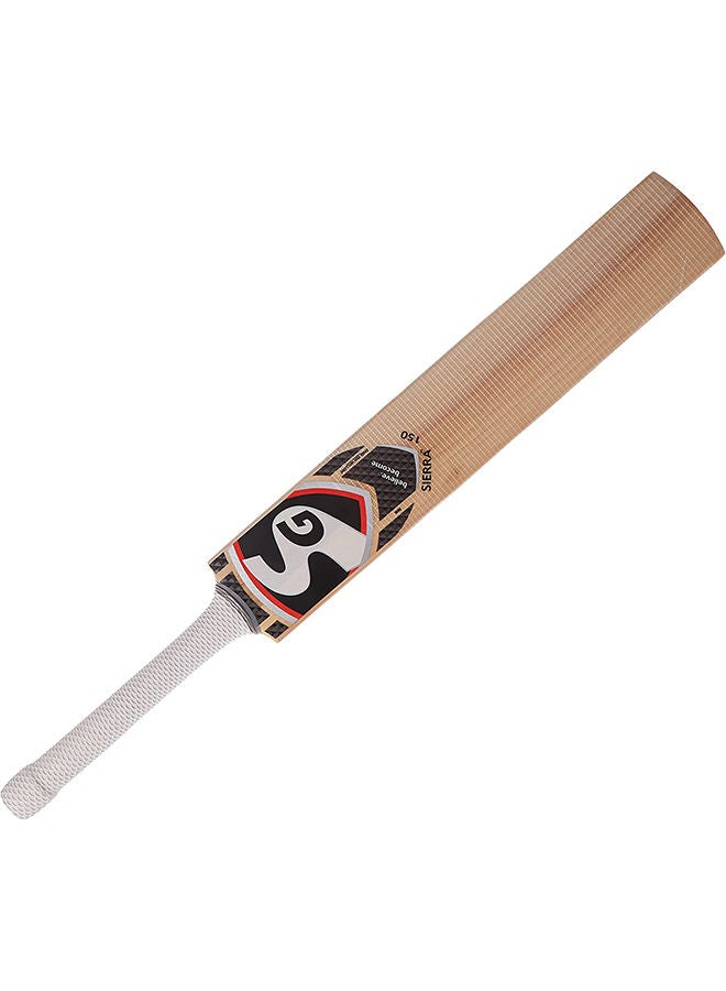 SG Sierra 150 Grade 5 English Willow Cricket Bat Size 4 - Image 1
