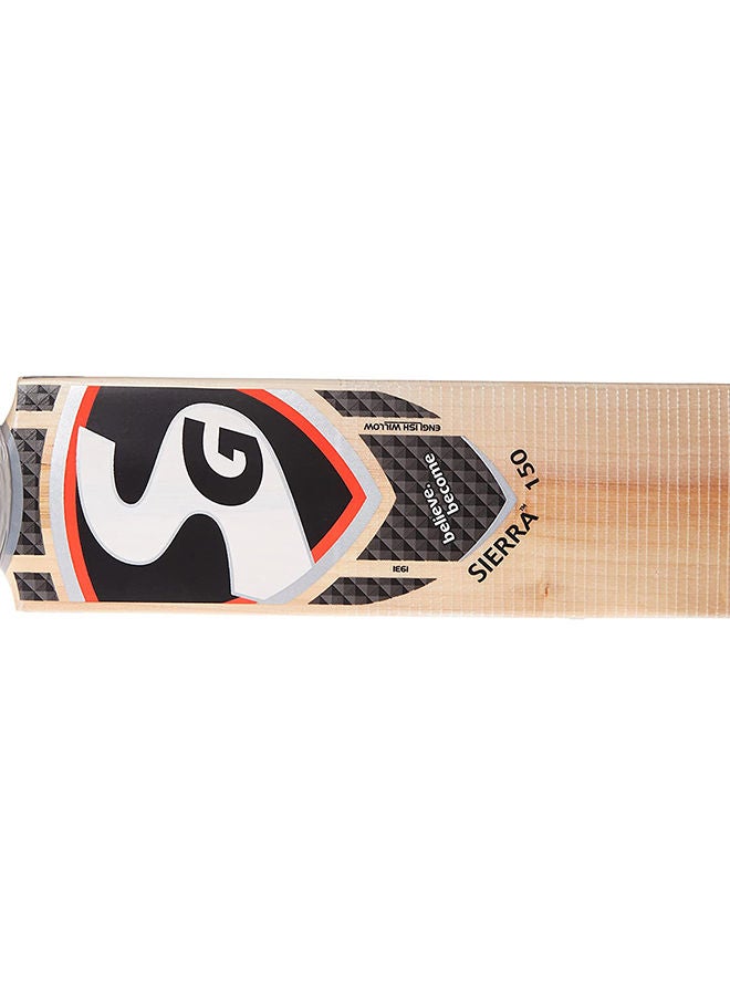 SG Sierra 150 Grade 5 English Willow Cricket Bat Size 4 - Image 2