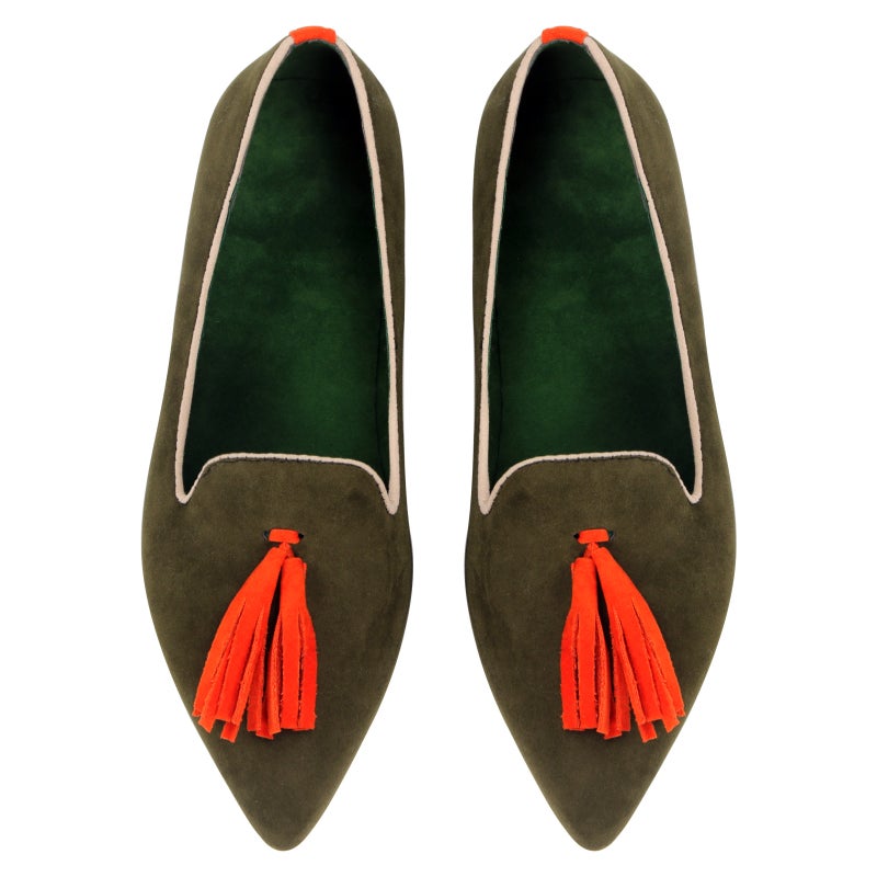 2022 Early Spring New Women'S Contrast Fashion Shoes Pointed Flat Mixed Color Women'S Plus Size Fashion Shoes - Image 1