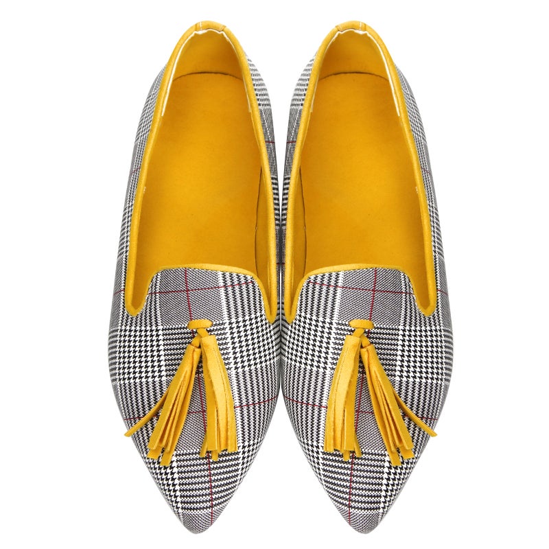 2022 Early Spring New Women'S Contrast Fashion Shoes Pointed Flat Mixed Color Women'S Plus Size Fashion Shoes - Image 2