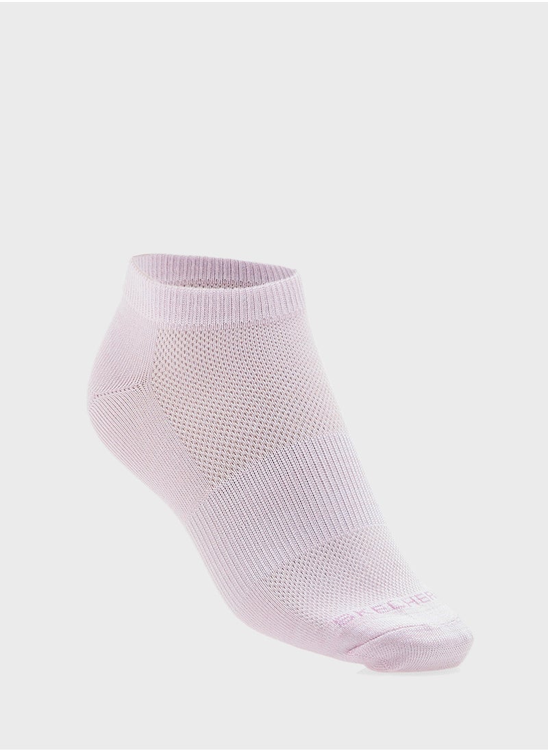 SKECHERS 3 Pack Non Terry Low Cut Socks  - Image 3