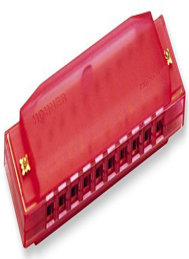 Hohner هارمونيكا شفافة ملونة للأطفال، ألوان متنوعة - Image 1