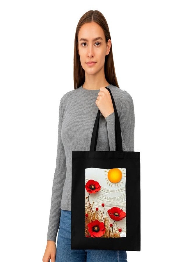 PrintingZone Printed Tote Bag For Women| Canvas Tote Bag for Women - Modern Print - Image 2