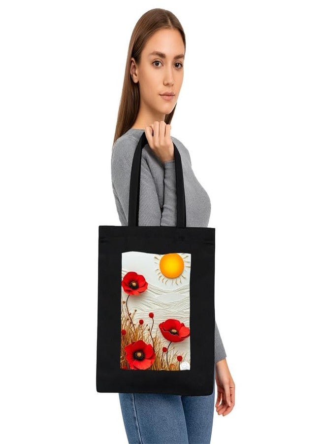 PrintingZone Printed Tote Bag For Women| Canvas Tote Bag for Women - Modern Print - Image 3