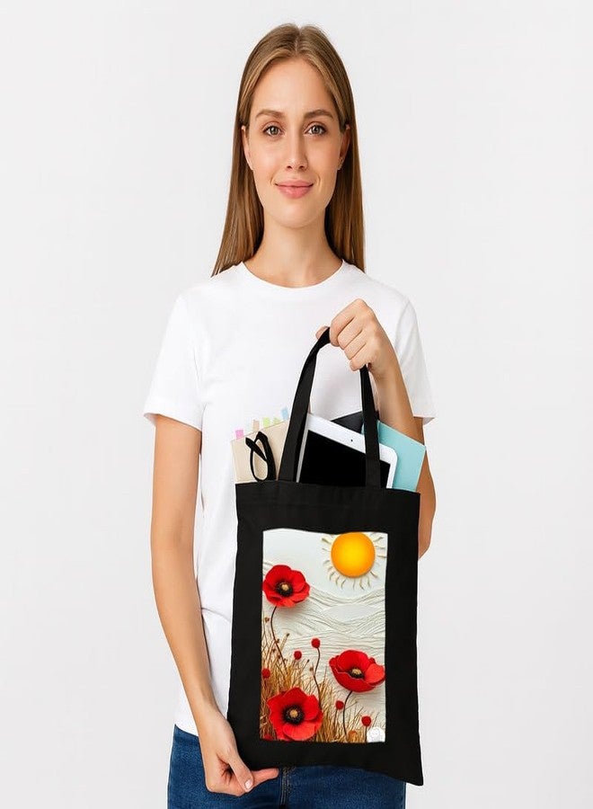 PrintingZone Printed Tote Bag For Women| Canvas Tote Bag for Women - Modern Print - Image 4
