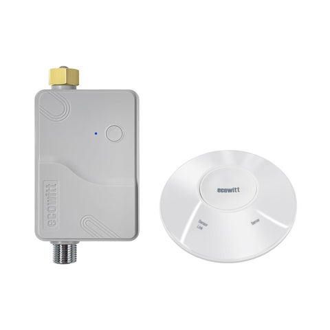 ECOWITT Intelligent Watering Timer Kit, with WFC01 Sprinkler Timer(NPT Thread) and GW2000 Wi-Fi Hub, APP Remote Control, IoT Linkage, Automatic Irrigation, Support Ecowitt Cloud Server, 915 MHz