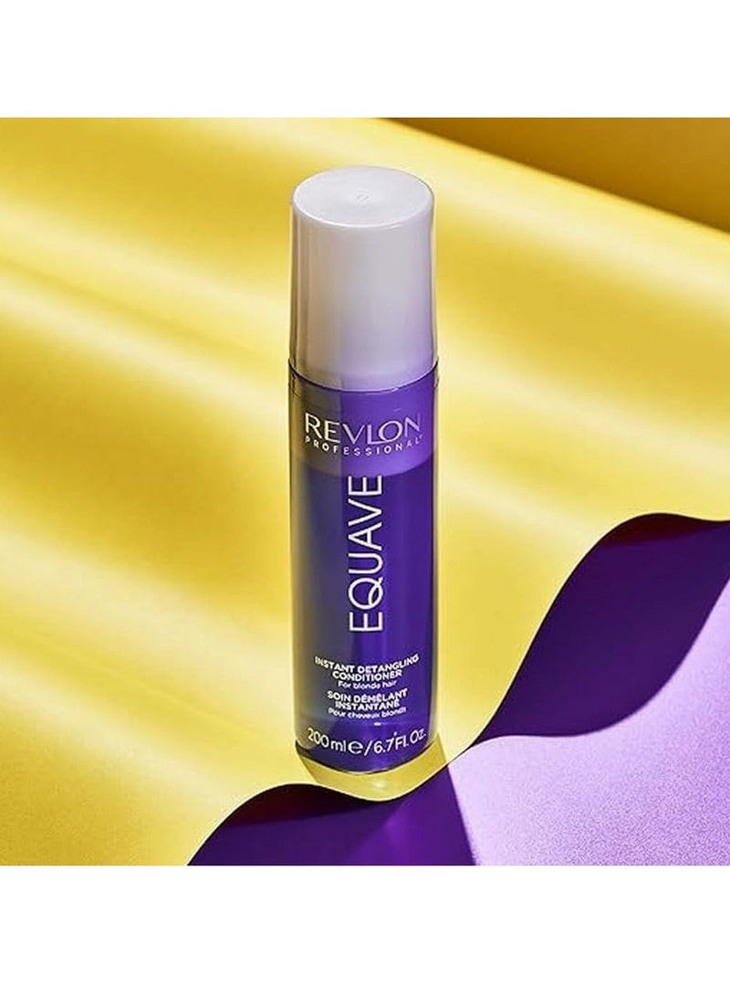 Revlon Equave Blonde Detangling Conditioner 200ml - Image 2