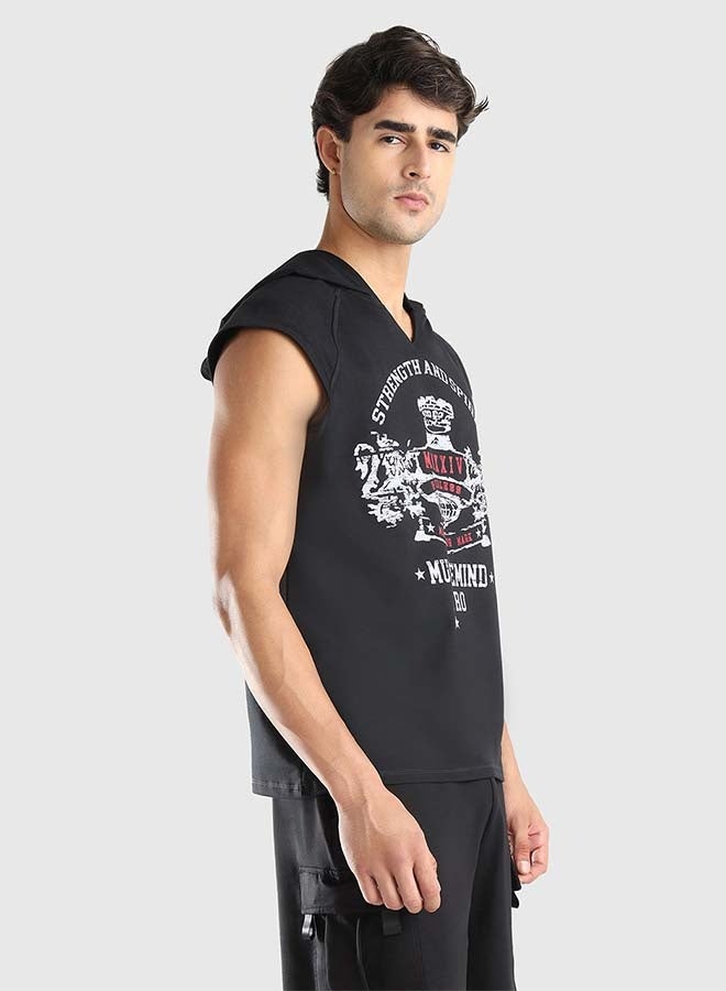 ماسلميند هودي رجالي بلا أكمام - Image 5