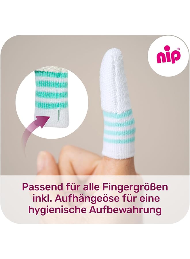 nip Mouth Cleaning Finger Mitt Green 0 12M 1 Of Piece - Image 5