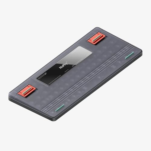 nuphy Air75 V2 Portable 75% Mechanical Keyboard,Wireless Keyboard,Supports Bluetooth/2.4G/USB-C RGB Gaming Keyboards,Compatible with Windows/Mac OS/Linux Systems Grey-Gateron Blue Switch - Image 3