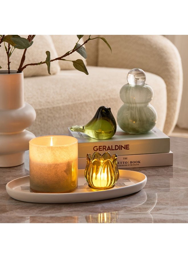 Home Box Auden Lotus Shape Candleholder 7 x 7 x 7 cm  - Image 4