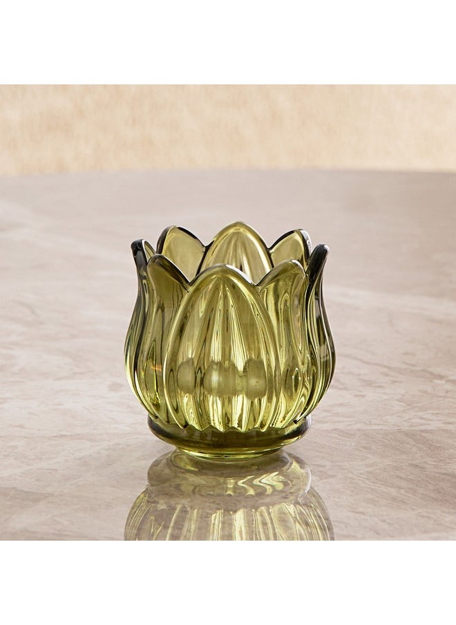 Home Box Auden Lotus Shape Candleholder 7 x 7 x 7 cm  - Image 2