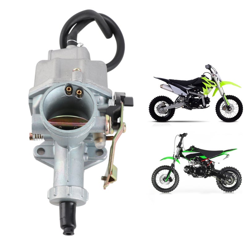 PZ26 Carburetor: 26mm Premium Rubber & Metal Material, Direct Replacement - Fast Acceleration Fuel Saving Carburetor Replacement for 110cc 125cc Pitbike Dirt Bike - Image 5