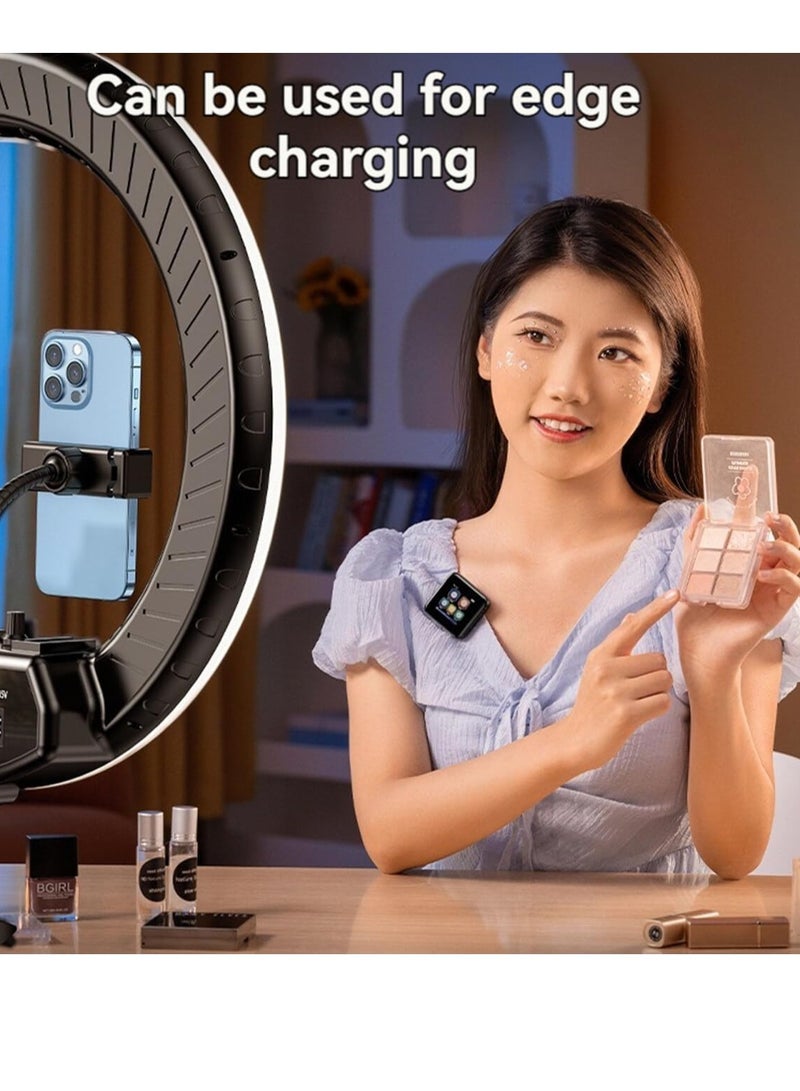 ميكروفون لاسلكي Lavalier مزود بمشبك على ميكروفون لاسلكي لإلغاء الضوضاء لكاميرا DSLR وأجهزة الكمبيوتر التي تعمل بنظام Android - Image 3