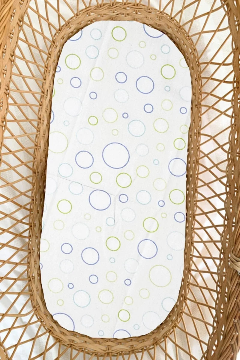 Cotenconcept Ranforce Fabric Elastic 100% Cotton Silky Baby Bedsheet