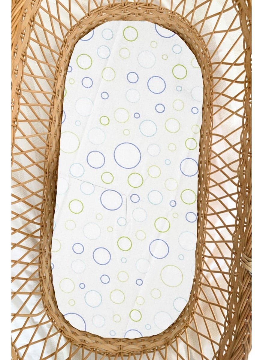 Cotenconcept Ranforce Fabric Elastic 100% Cotton Silky Baby Bedsheet  - Image 4