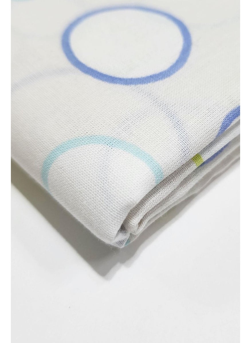 Cotenconcept Ranforce Fabric Elastic 100% Cotton Silky Baby Bedsheet  - Image 5