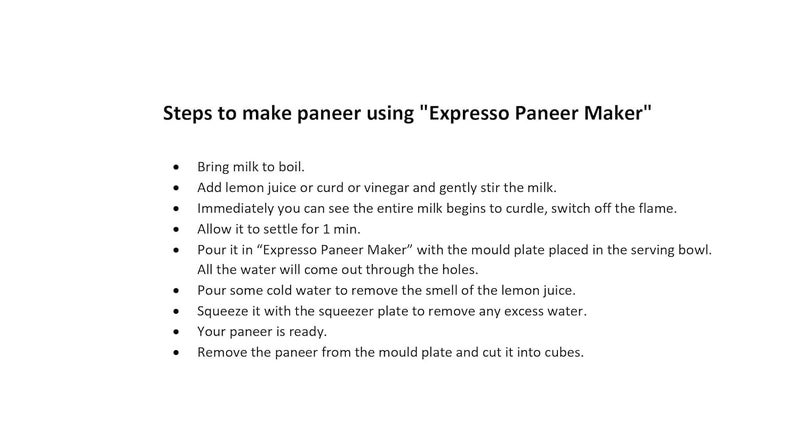 Expresso Stainless Steel Paneer Maker/Strainer Mould Press, 700 ml, Pack of 2 - Image 4