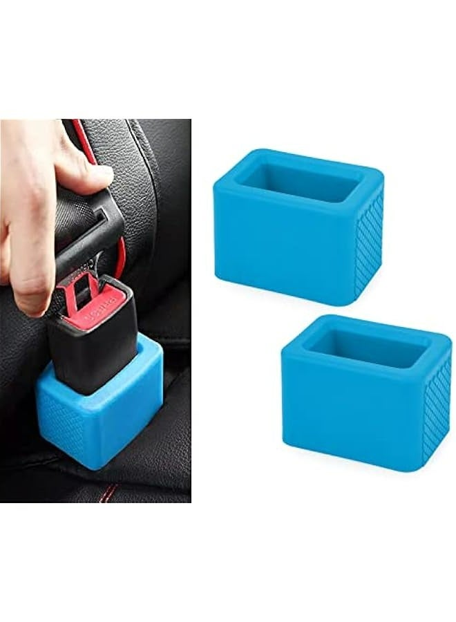 Convenient Access Seatbelt Holder for Children 2-Pack (Blue) - Image 1