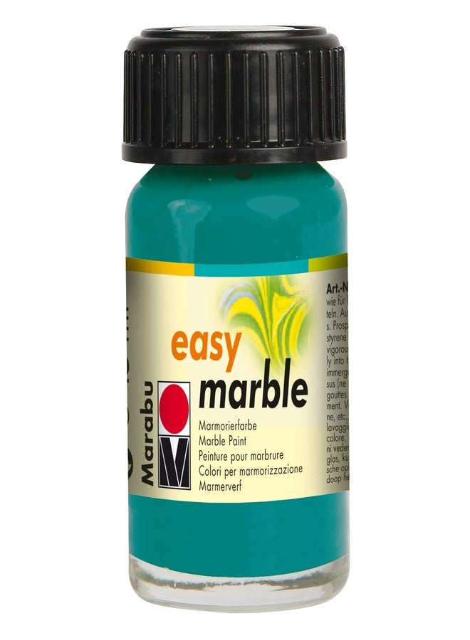 Marabu Easy Marble, 15ml bottle, Color 098 Turquoise (13059039098) - Image 1