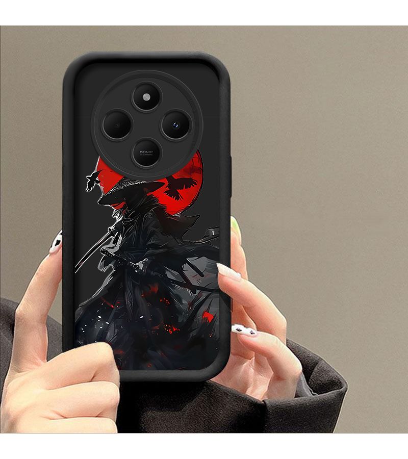 Compatible Phone Case For Poco C75 5G Black - Image 2