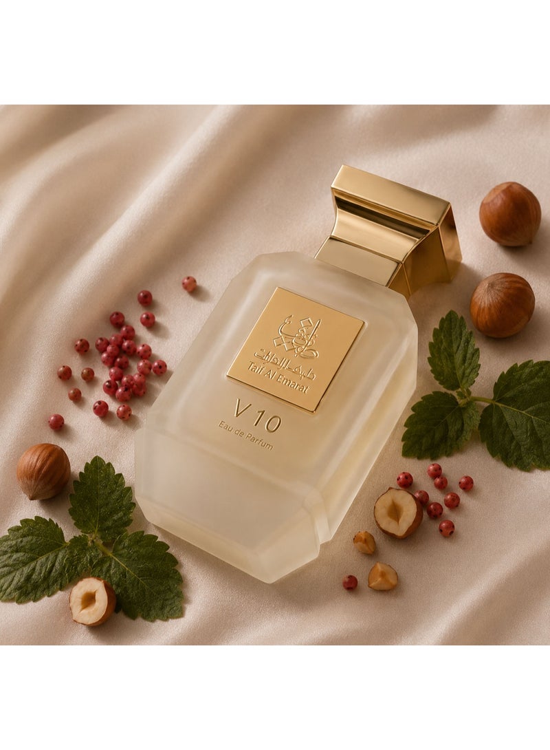 Taif Al Emarat V10 Eau de Parfum 75ml, Unisex Arabic Perfume, Long Lasting Vanilla Fragrance with Oud & Musk - Image 5
