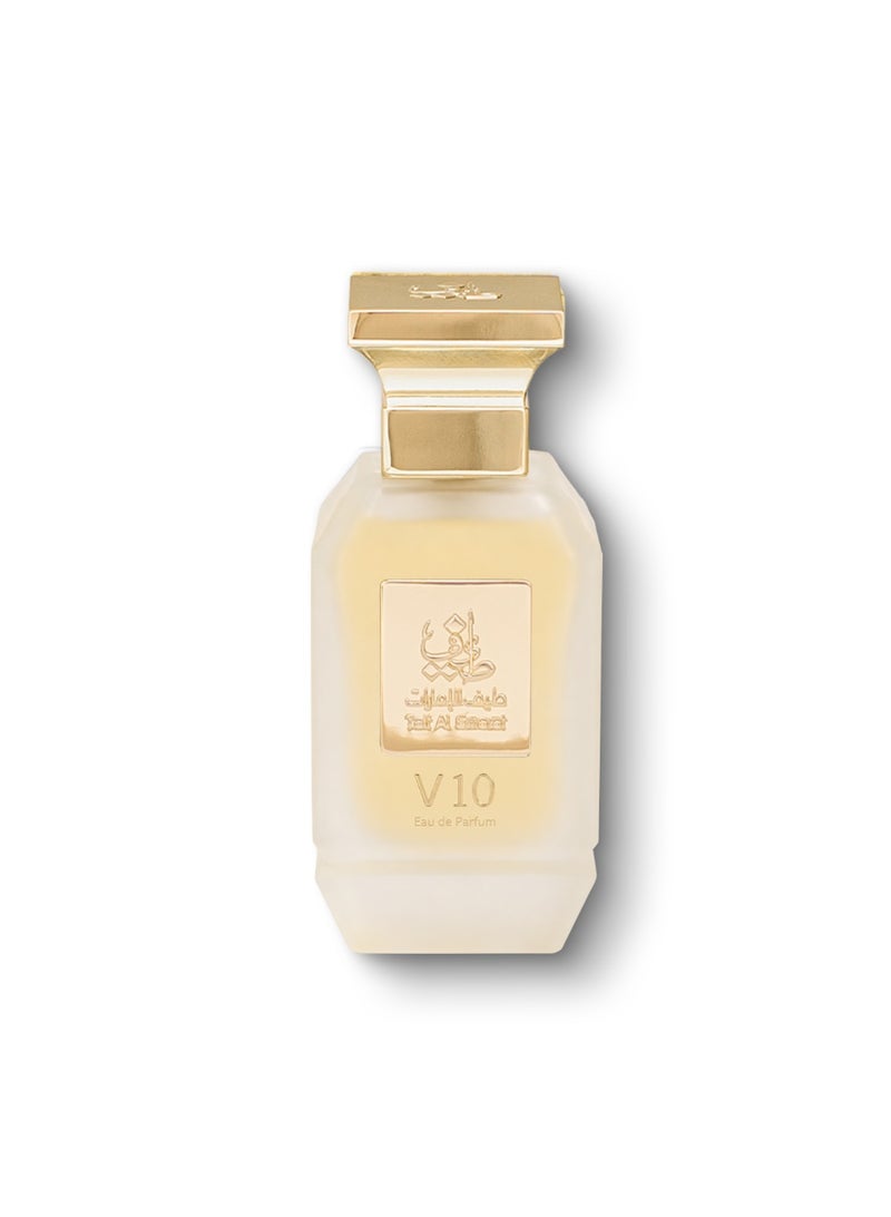 Taif Al Emarat V10 Eau de Parfum 75ml, Unisex Arabic Perfume, Long Lasting Vanilla Fragrance with Oud & Musk - Image 1