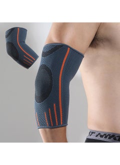 Elbow Brace for Tendonitis and Tennis Elbow - Compression Sleeve for Men and Women - Relieve Tennis Elbow, Golfers Elbow, Tendonitis, and Weightlifting (Grey)