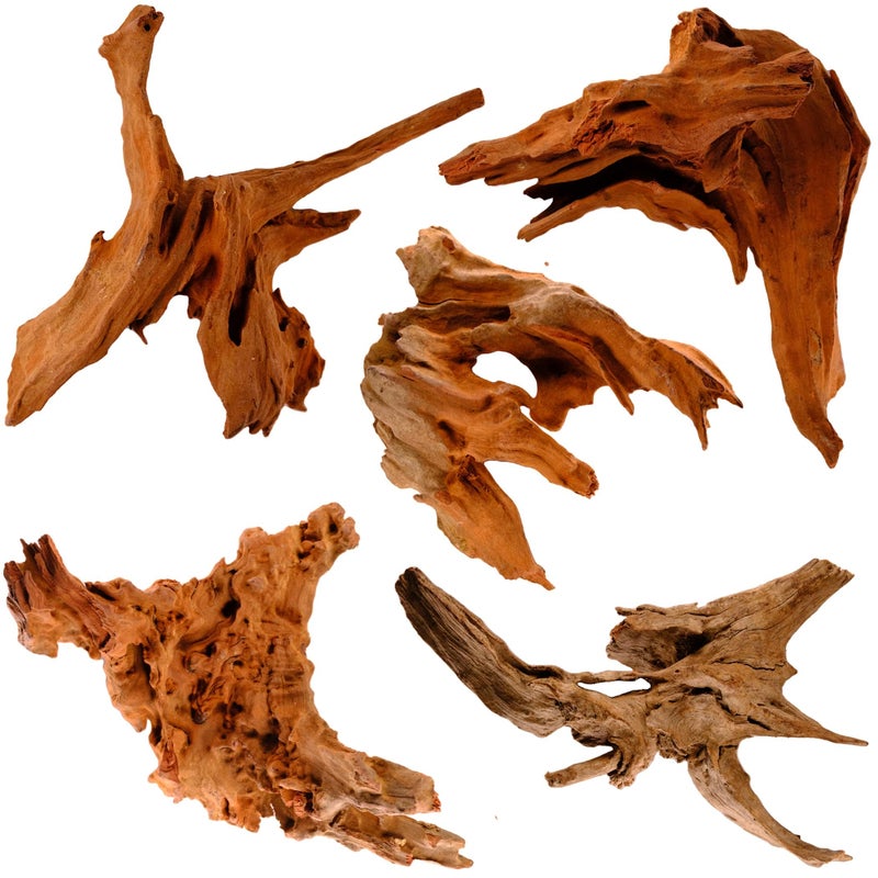 Azil Natural Driftwood 9''-12'' (2 Pieces) â€“ Perfect Aquarium Decoration for Fish Tanks, Freshwater Aquariums, Terrariums, Aquascaping, Hardscaping, Aquatic Plants - Image 3