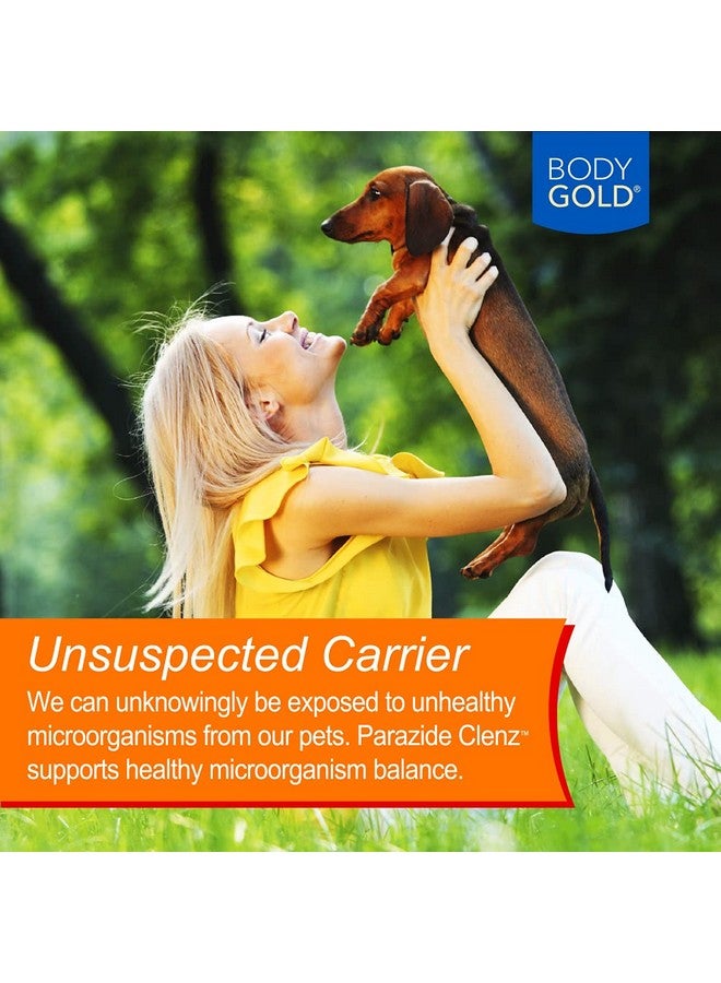 Body Gold Parazide Clenz Herbals & Peppermint | Intestinal Cleanse & Detox w/Black Walnut & More | 30 Serv, 60 Tablets - Image 3