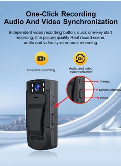 GULFLINK MD33 Camera 1080P Video Recorder Wearable Portable Security with Night Vision  - Image 2