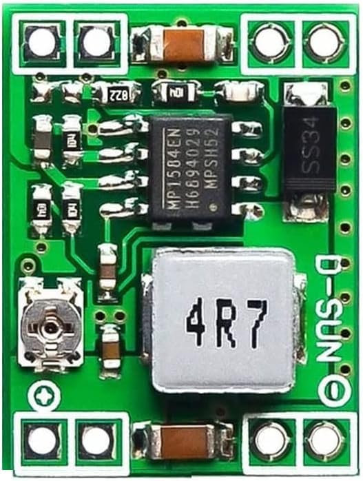 REES52 REES52 3Pcs MP1584EN Mini DCDC 3A Power Buck Adjustable Module 24V to 12V9V5V3V for Applicable to Various Occasions with Strict Requirements on Volume and Weight - Image 2