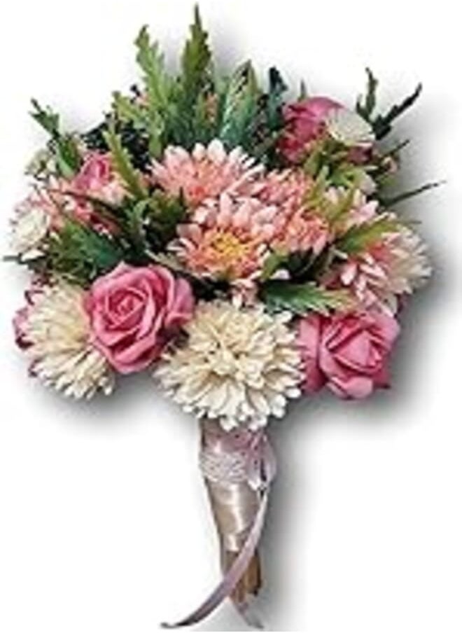 OR Artificial Carnation Flowers for Wedding & Bridal - Fuchsia 