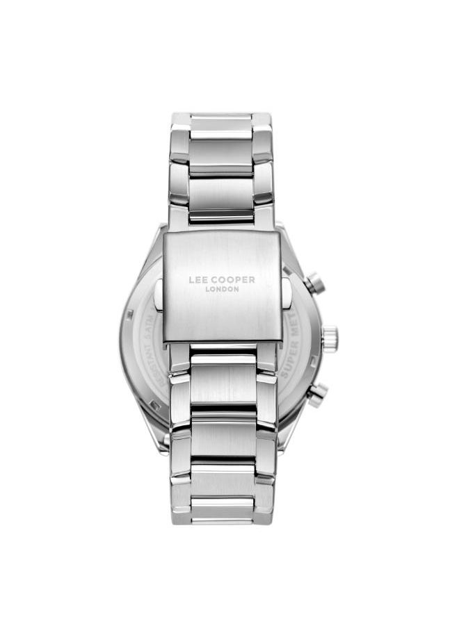 لي كوبر - Men's Multi Function Display Watch With Silver Metal Strap - LC08153.330 - Image 1