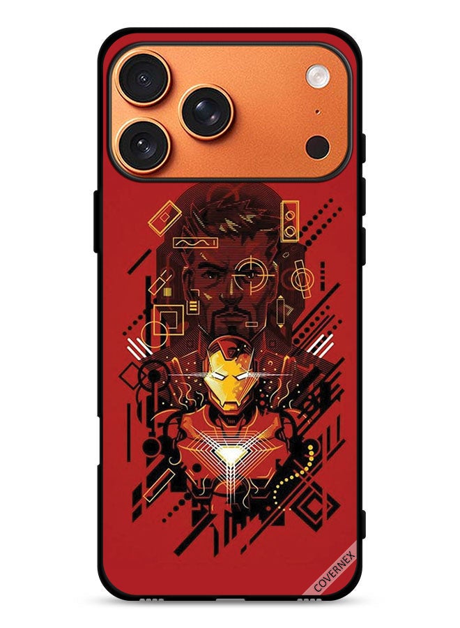 Covernex Apple iPhone 17 Pro Max Protective Case Cover Iron Man Art - Image 1