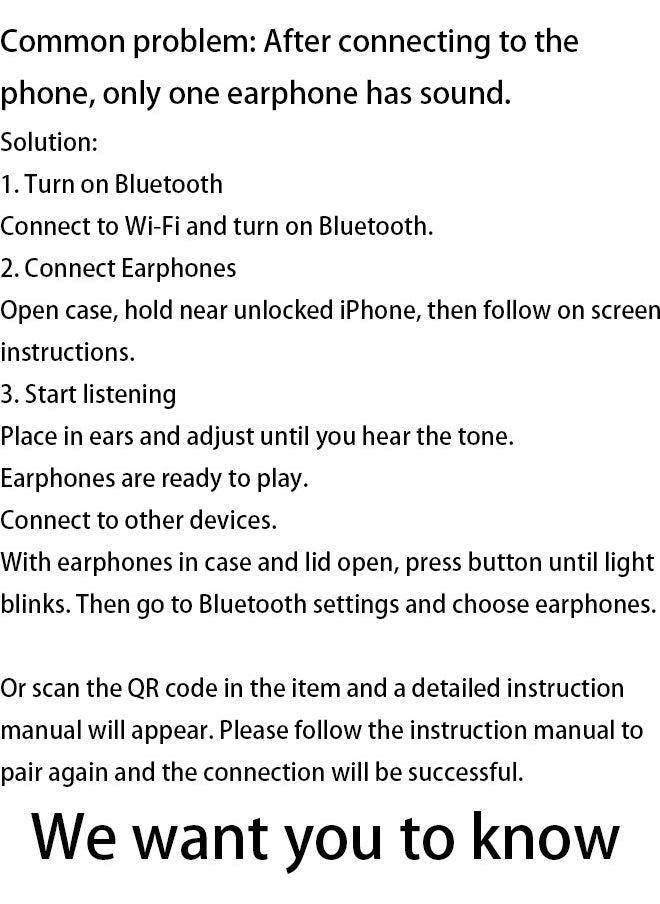 Generic - Wireless earphone bluetooth headphone with dual connectivity for iPhone and andriod devices - Image 1