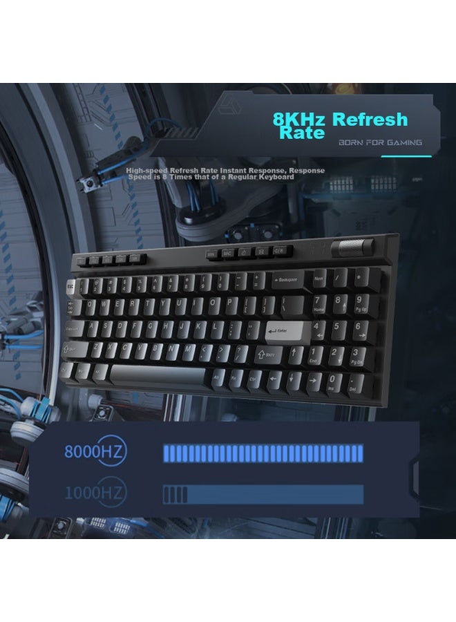 Thunderobot Kt78 Yao Ying Wired Magnetic Switch Keyboard, Hejin Custom Magnetic Switch, 8khz Polling Rate, Rt Keyboard, Fps Valorant, 78 Keys, Home Use - Image 1