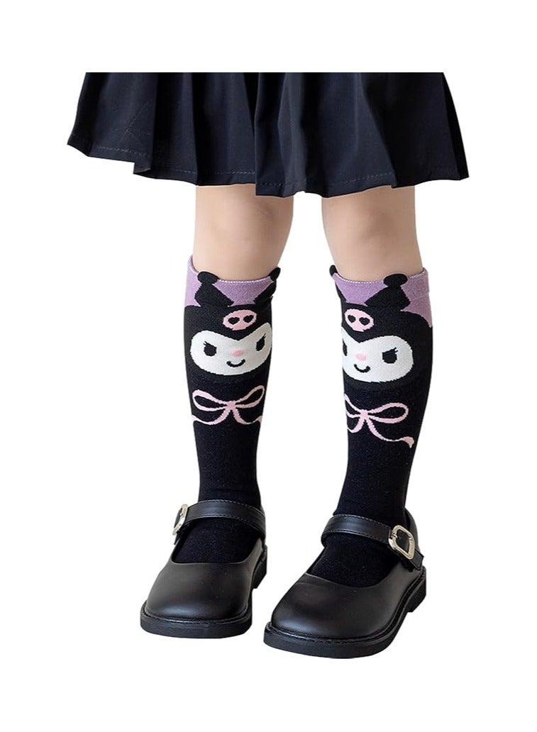 عام جوارب كارتون كرومي كارتون كرومي لطيفة وجديدة كاجوال كاجوال كاجوال تنورة عالية الكاحل جوارب لطيفة للأطفال الكبار جوارب بنات كبيرة - Image 2