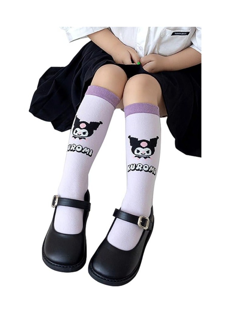 عام جوارب كارتون كرومي كارتون كرومي لطيفة وجديدة كاجوال كاجوال كاجوال تنورة عالية الكاحل جوارب لطيفة للأطفال الكبار جوارب بنات كبيرة - Image 5