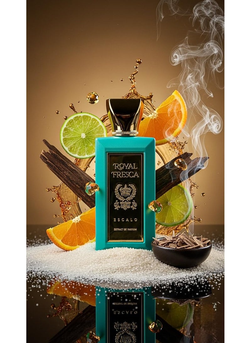 ESCALO PERFUME Royal Fresca, 50ml Extrait de Parfum, Fresh Citrus & Floral Perfume with Bergamot, Neroli, Rose & Oud – Clean Elegant & Long Lasting (50 ml, ROYAL FRESCA)