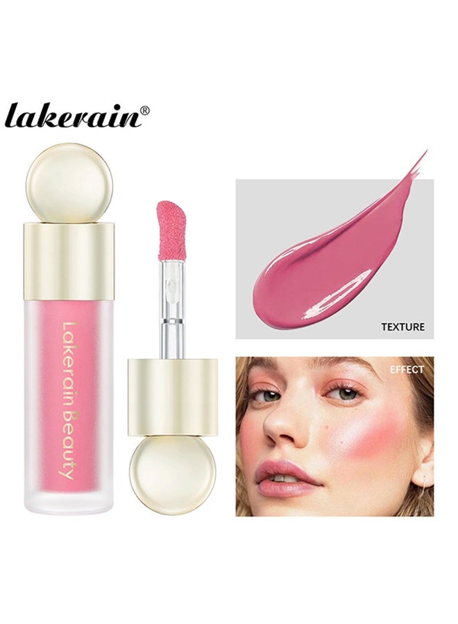 lakerain Natural Light l Liquid Highlighter，Velvet Liquid Blush lightweight，Long Lasting，Create a Natural and Vibrant Makeup #02 - Image 1