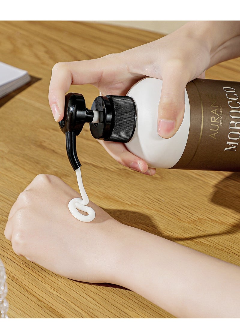Morocco Cold-Pressed Organic Oil (730 G) Best For Hair fall, loss, Improve Hair scalp environment (Made in Spain)