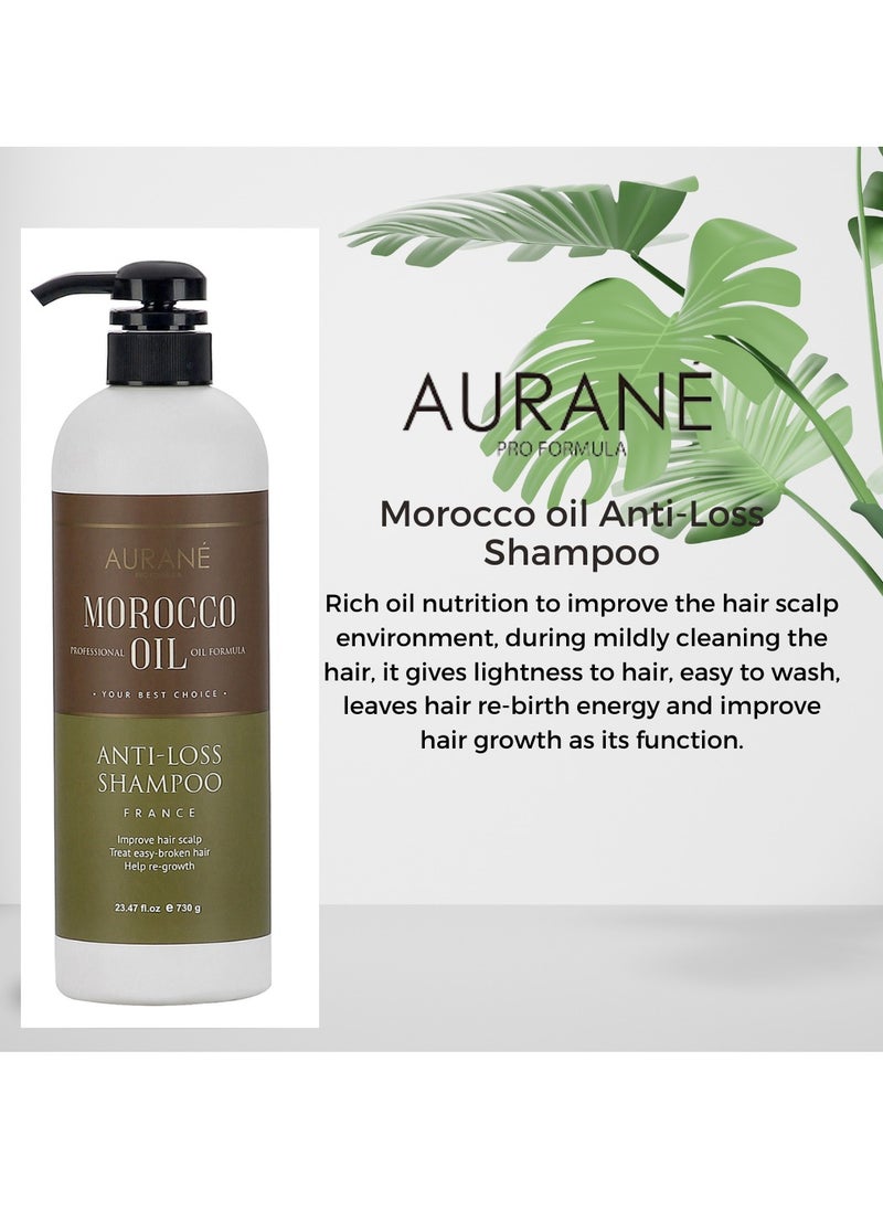Morocco Cold-Pressed Organic Oil (730 G) Best For Hair fall, loss, Improve Hair scalp environment (Made in Spain)