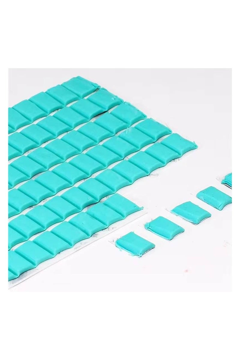 Generic Blue Tack 90 Pack 50g Adhesive Poster Paste, Reusable and Removable Adhesive Paste, Multipurpose Adhesive Paste for Hanging Posters, Photos, and Art Photography (Green) - Image 1