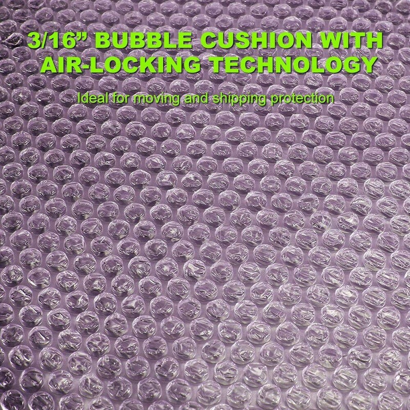 Offitecture Nylon Bubble Cushioning Wrap Roll, 3/16” Air Bubble, 12 Inch x 36 Feet, Perforated Every 12”, (12"x36'x2 rolls) - Image 3