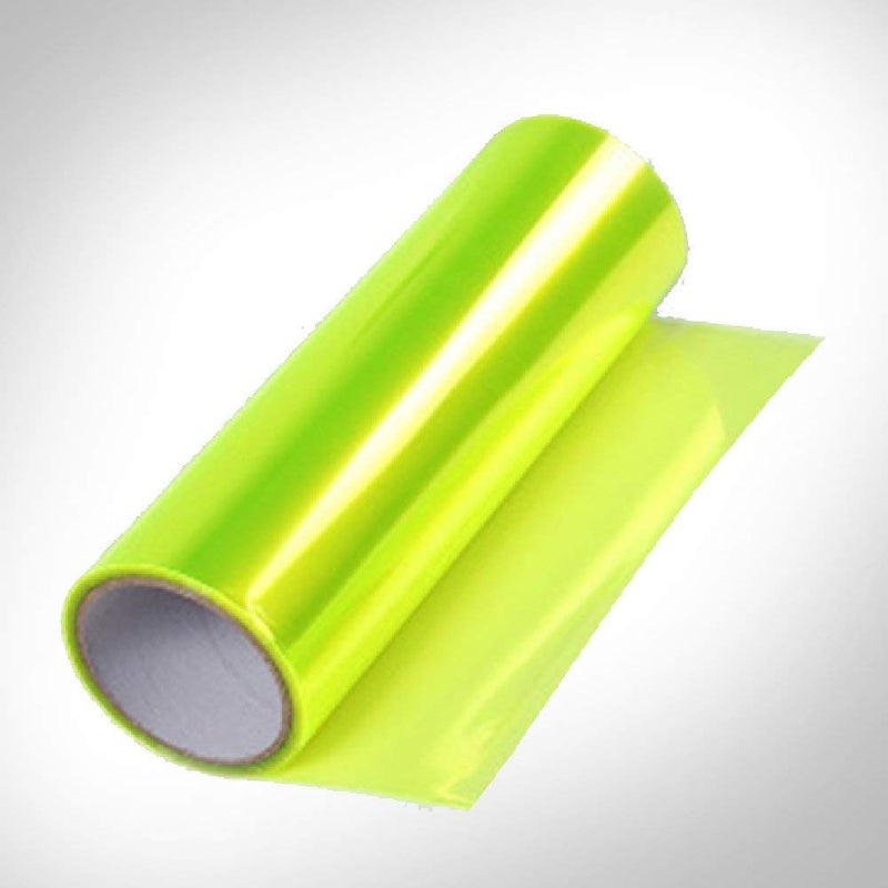 Spedy High Gloss Vinyl Tint Smoke Film (Fluorescent Yellow, 30X60 cm) Article No.302 - Image 4
